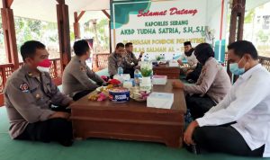 Kapolres Serang Kunjungi Ponpes Ikhlas Salman Al Farisiy Jawilan