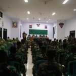 Danrem 064/MY Dampingi Pangdam III/Siliwangi Ke Batalyon 320