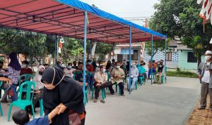 Polres Serang Gelar Serbuan Vaksinasi di Majelis Ta’lim Darul Kolot Cikande