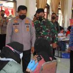 Kapolda Sulut Tinjau Pelaksanaan Vaksinasi di Kampus IAIN Manado