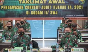 Tim Itjenad Lakukan Pengawasan Current Audit di Satuan Jajaran Kodam II/Swj
