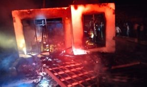 Tiga Rumah Warga Jiken Blora Ludes Dilalap Si Jago Merah