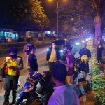 PPKM Level 2, Polres Serang Polda Banten Gelar Patroli Skala Besar