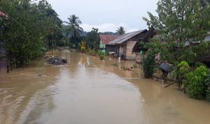 Penanganan Banjir Dilakukan Polsek Dumoga Timur di Mogoyunggung Satu dan Imandi