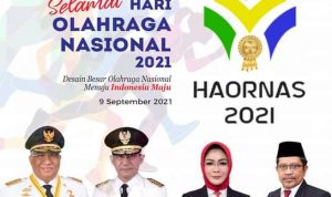 Gubernur Sultra Ikuti Perayaan Hari Olahraga Nasional ke 38 Tahun 2021 Secara Virtual