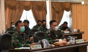 Kasdam II/Swj Pimpin Taklimat Akhir Wasrik Current Audit Itjenad TA 2021