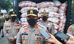 Terdampak Covid-19, Polda Sulut Salurkan Bansos Setpres RI 