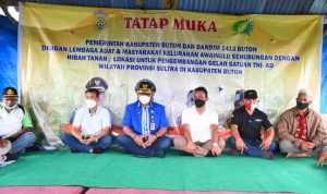 Pemkab Buton Siapkan Lahan Pengembangan Markas Kodim