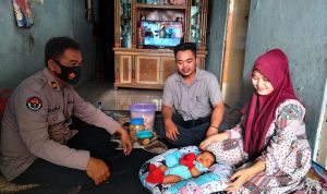 Kunjungi Kediaman Wartawan, Kasi Humas Polres Serang: Ini Bentuk Sinergitas