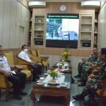 Pangdam II/Swj Terima Audensi Kepala BNNP Sumsel