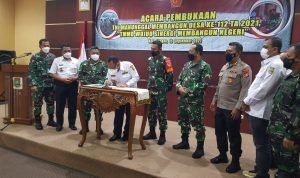 Kasrem 064/MY Gelar Pembukaan TMMD ke-112 Kodim 0623/Cilegon