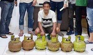 Aksinya Terekam CCTV, Satgassus Maleo Amankan Spesialis Pencurian Tabung LPG 