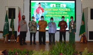 Kasdam II/Swj Hadiri Pelantikan PW IPPNU Sumsel