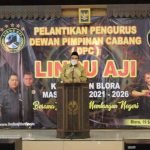 35 Anggota Pengurus DPC Lindu Aji Blora Dilantik