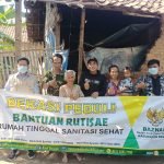 BAZNAS Kabupaten Bekasi Bangun Rumah Nenek Ewi di Desa Sukamulya