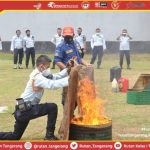 Rutan Kelas 1 Tangerang Melakukan Giat Simulasi Penanggulangan Bencana Kebakaran