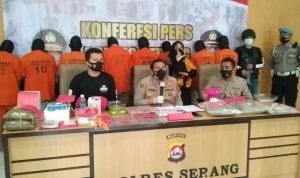 7 Tersangka Berhasil Diringkus Jajaran Satnarkoba Polres Serang