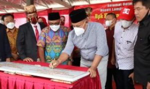 Pasar Desa Muara Putih Diresmikan Bupati Nanang Hermanto