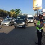 Strong Point Polsek Ciruas Antisipasi Kemacetan dan Tindak Kriminalitas