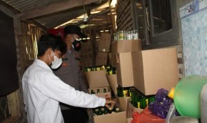 Polres Serang Polda Banten Kembali Sita Puluhan Botol Miras