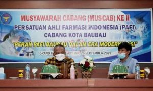Sekda Baubau Minta PAFI Ambil Peran Sehatkan Masyarakat