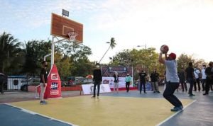Pemkot Baubau Dukung Olahraga Bola Basket