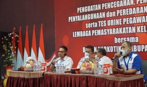 P4GN Lapas Kelas IIA Cikarang Lakukan Tes Urine Pada Pegawai dan Warga Binaan