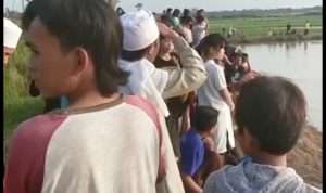 Bocah Perempuan Tenggelam Dibekas Galian Tanah Desa Klebet Ditemukan Tewas