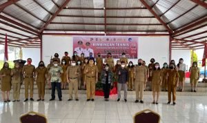 Christian Tanor Wakili Bupati Minahasa ROR Buka Bimtek Smart City Tahap III