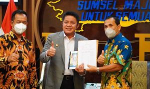 Wali Kota Paparkan Usulan Bangub Tahun 2022 Dihadapan Gubernur Sumsel