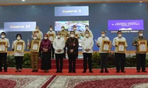 Pemkab Deli Serdang Raih Juara Favorit Perlombaan Inovasi Perangkat Daerah Se-Sumut Tahun 2021