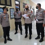 Gelar Lomba Kebersihan, Wakapolres dan PJU Polres Serang Cek Ruangan Satker