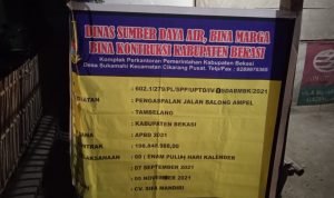 Proyek Pengaspalan Jalan Balong Ampel Diduga Abaikan K3