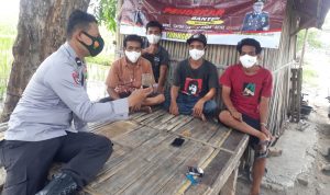 Panit I Binmas Polsek Ciruas Sosialisasi Warga Dengan “YUK NGOPI WAE”