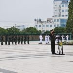 Jelang HUT ke-76 TNI, Pangdam II/Swj Pimpin Upacara Ziarah Nasional