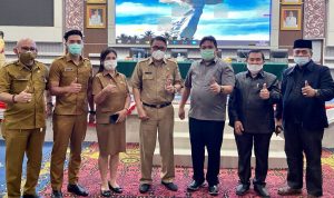 Mewakili Bupati ROR, Kadis Kominfo Tumundo Hadiri Rakerda FKUB Konas ke VI