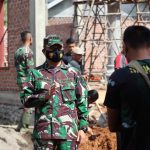 Kapendam II/Swj Tinjau TMMD ke-112 Kodim 0406/Lubuk Linggau