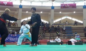 Pesilat Jabar Hanifah Yudani Kusumah, Menang Mudah Atas Lawannya Mohamad Pandu Wijaya