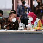 Nanang Ermanto Hadiri Evaluasi Vaksinasi Covid-19 di Provinsi Lampung