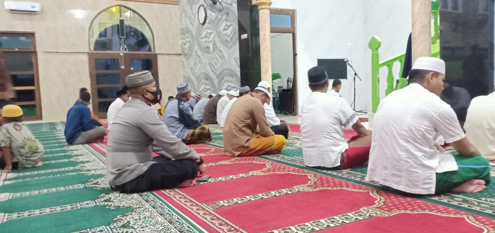 Gasuling Polsek Sei Kepayang Sampaikan Himbauan Prokes dan Vaksin 1 IMG 20211011 WA0005