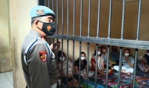 Bidpropam Polda Banten Sidak ke Rutan Polres Serang Kota