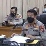 Dipimpin Kapolri, Kapolda Banten Ikuti Vico, Evaluasi Pelaksanaan PPKM