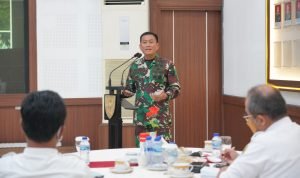 Pangdam II/Swj Hadiri Rakor Optimalisasi Lahan Rawa Kabupaten Banyuasin