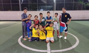 Siap Berlaga, Futsal Anak-anak Cabe Rawit Rungkut Gelar Latihan Rutin di Stadion SIER 