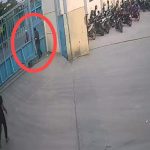 Terekam Kamera CCTV, Seorang Security Gagalkan Curanmor