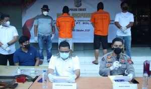 Penanganan Kasus di PT BDL Bolmong, Polda Sulut Gelar Press Conference