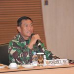 Pangdam II/Swj Ikuti Rakor Penanganan Aktivitas Pengeboran Liar Sumur Minyak