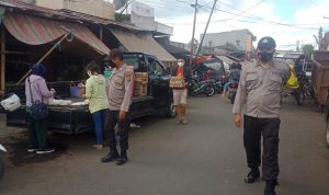 Basmi Virus Covid-19, Polsek Tondano Gelar Operasi Yustisi dan Cipkon
