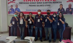 Rakorwil (K) SBSI Sulut Sukses di Gelar