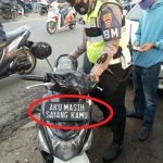 Pelat Nomor 18 Huruf Tanpa Angka Diamankan Satlantas Polres Serang, Ternyata Ini Tulisannya